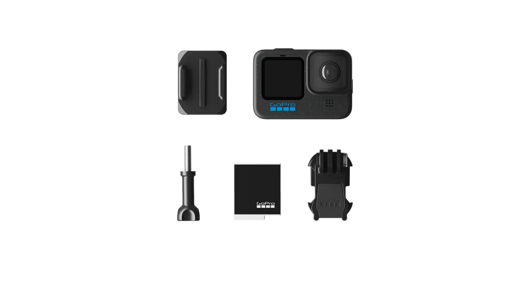 GoPro HERO12 Waterproof Action Camera with Front & Rear LCD Screens, 5.3K60 Ultra HD Video, HyperSmooth 6.0 + AutoBoost, Live Str
