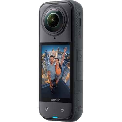 insta360 X5 - Waterproof 8K 360° Action Camera, Leading Low Light, Invisible Selfie Stick Effect, Rugged and Replaceable Lens, 3-Hour Battery, Built-in Wind Guard, Stabilization, Triple AI Chip Design