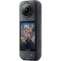 insta360 X5 - Waterproof 8K 360° Action Camera, Leading Low Light, Invisible Selfie Stick Effect, Rugged and Replaceable Lens, 3-Hour Battery, Built-in Wind Guard, Stabilization, Triple AI Chip Design