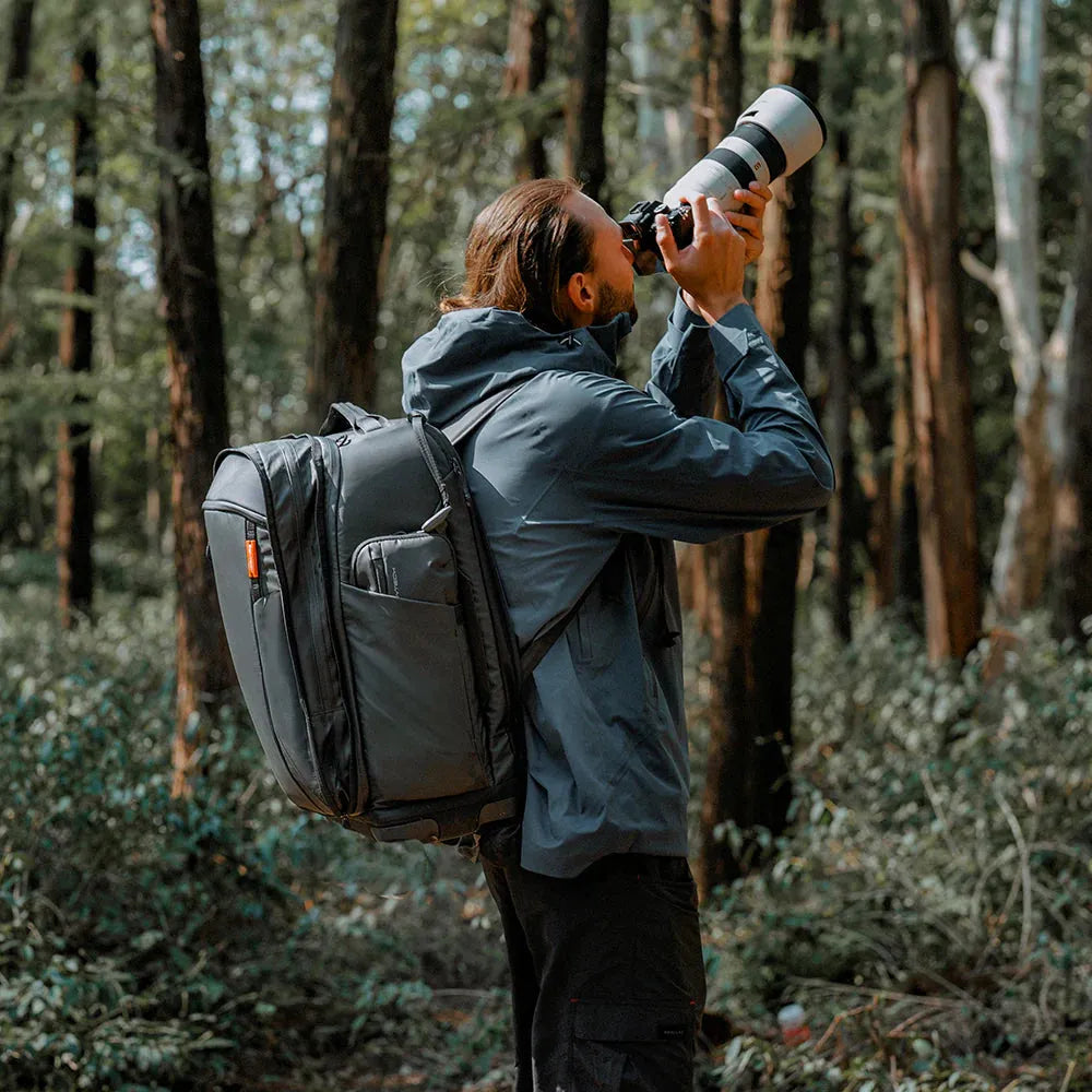 PGYTECH Roller Camera Backpack 30L (Space Black) – Dual Roller/Backpack Design, Ultimate Camera & Drone Gear Protection, Weather-Resistant--Crezio.in-PGYTECH