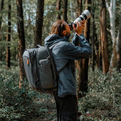 PGYTECH Roller Camera Backpack 30L (Space Black) – Dual Roller/Backpack Design, Ultimate Camera & Drone Gear Protection, Weather-Resistant--Crezio.in-PGYTECH