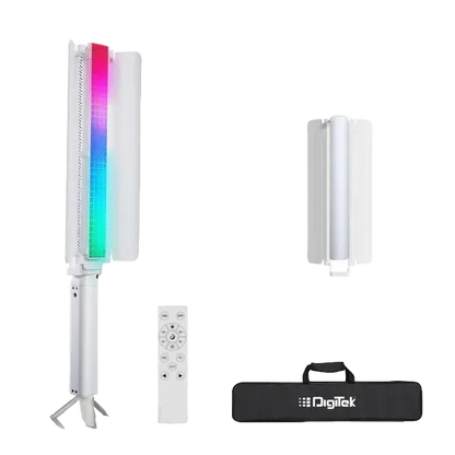 Digitek DSL-1000 RGB Stick Light 100W Portable Handheld RGB LED Light Wand, 360° Full Color RGB, Adjustable Color Temperature, Special Effects, Ideal for Photography, Videography, YouTube & Reels--Crezio.in-DIGITEK