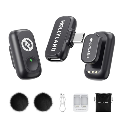 LARKA1 MINI DUO – Wireless Microphone for Creators & Mobile Filmmakers