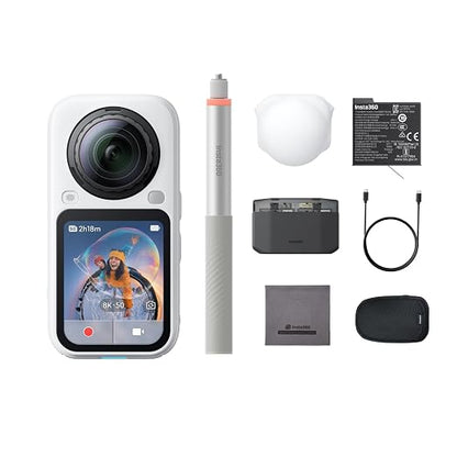 Insta360 X6 360° 8K Camera Standard Bundle Midnight