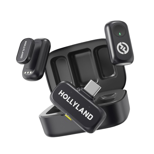 Hollyland LARK A1 Duo Wireless Microphone for Content Creators