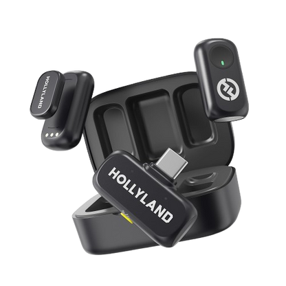 Hollyland LARK A1 Duo Wireless Microphone for Content Creators