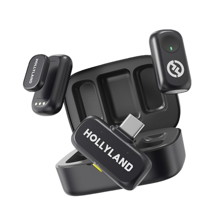 Hollyland LARK A1 Duo Wireless Microphone for Content Creators