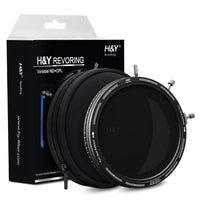 One Filter Fits All Lenses - H&Y RevoRing MarkII Variable Neutral Density + Circular Polarizer Filter
