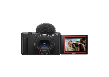 Sony ZV-1M2 Vlog Camera - 20.1MP 1" Sensor, 18-50mm F1.8-4.0 Lens, 4K Video, Image Stabilisation, Hybrid AF - Black