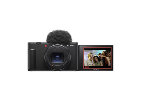 Sony ZV-1M2 Vlog Camera - 20.1MP 1" Sensor, 18-50mm F1.8-4.0 Lens, 4K Video, Image Stabilisation, Hybrid AF - Black