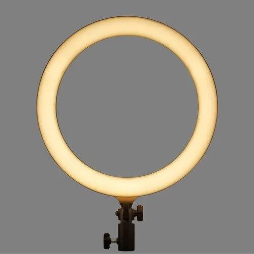 Godox LR120 Bi-Color 12-Inch LED Ring Light, Adjustable Warm & Cool Lighting, Dimmable Brightness, Phone Holder, Black – Ideal for YouTube, Reels & Makeup--Crezio.in-Godox