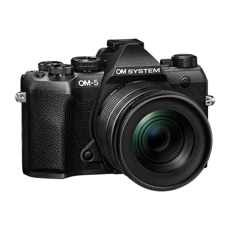 OM SYSTEM OM-5 Mirrorless Camera Kit with M.Zuiko Digital ED 14-150mm f/4-5.6 II Lens | 20MP Mirrorless Camera, 5-Axis IBIS, Weatherproof, 4K Video, Travel & Wildlife Photography--Crezio.in-OM SYSTEM
