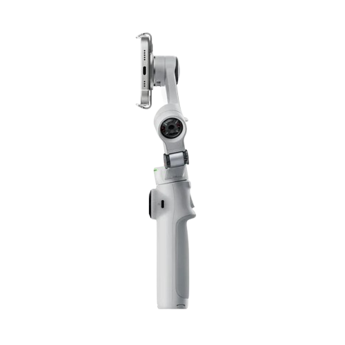 Insta360 Flow 2 Pro AI-Powered Smartphone Gimbal, 3-Axis Stabilization, Deep Track 3.0, Built-in Tripod, Selfie Stick, Gesture Control, SmartWheel – iOS & Android--Crezio.in-Insta360