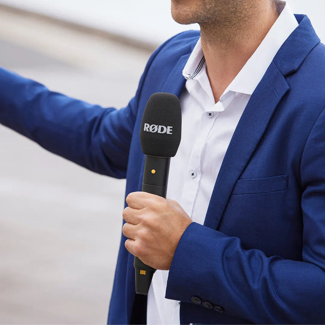 Interview PRO Wireless Handheld Condenser Microphone--Crezio.in-Rode