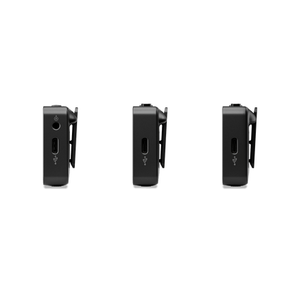 RØDE Wireless GO 3 – Dual-Channel Wireless Microphone System with 32-Bit Float Recording, 2.4GHz Digital Transmission, Built-In Storage, Long-Range Audio, for Cameras, Smartphones & Content Creators