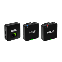 RØDE Wireless GO 3 – Dual-Channel Wireless Microphone System with 32-Bit Float Recording, 2.4GHz Digital Transmission, Built-In Storage, Long-Range Audio, for Cameras, Smartphones & Content Creators