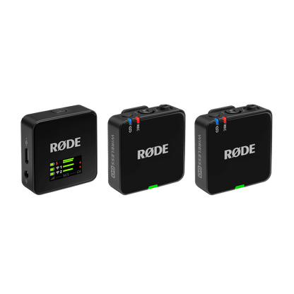 RØDE Wireless GO 3 – Dual-Channel Wireless Microphone System with 32-Bit Float Recording, 2.4GHz Digital Transmission, Built-In Storage, Long-Range Audio, for Cameras, Smartphones & Content Creators