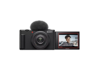 Sony ZV-1F Vlog Camera for Content Creators and Youtubers, Black